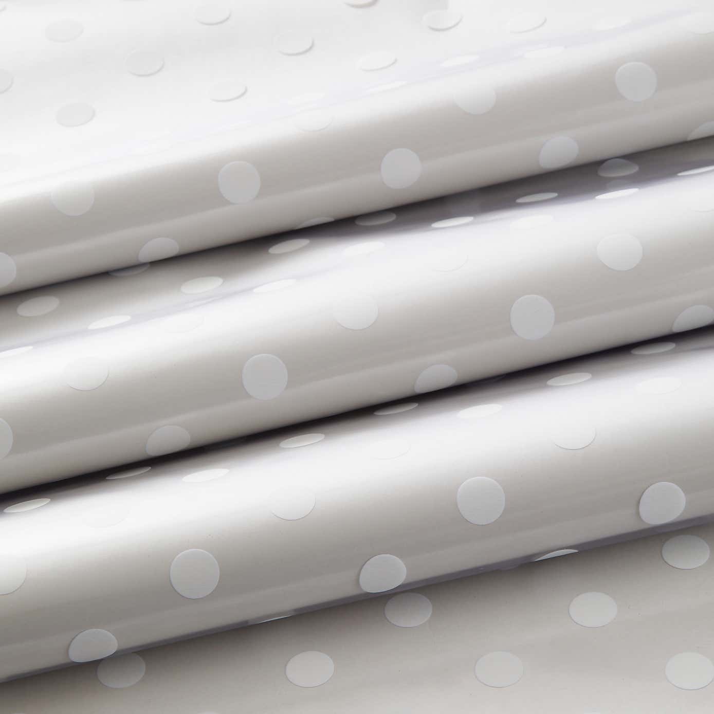 White Spot Clear PVC