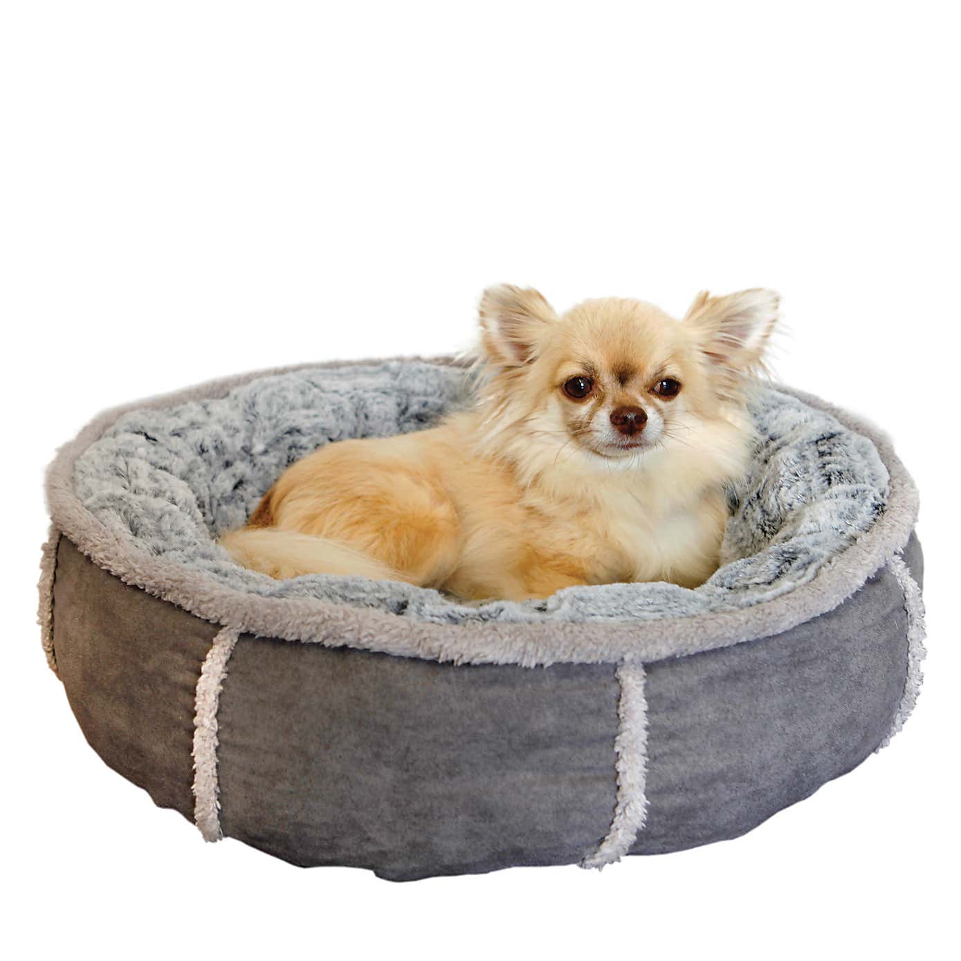 Rosewood Plush Donut Pet Bed