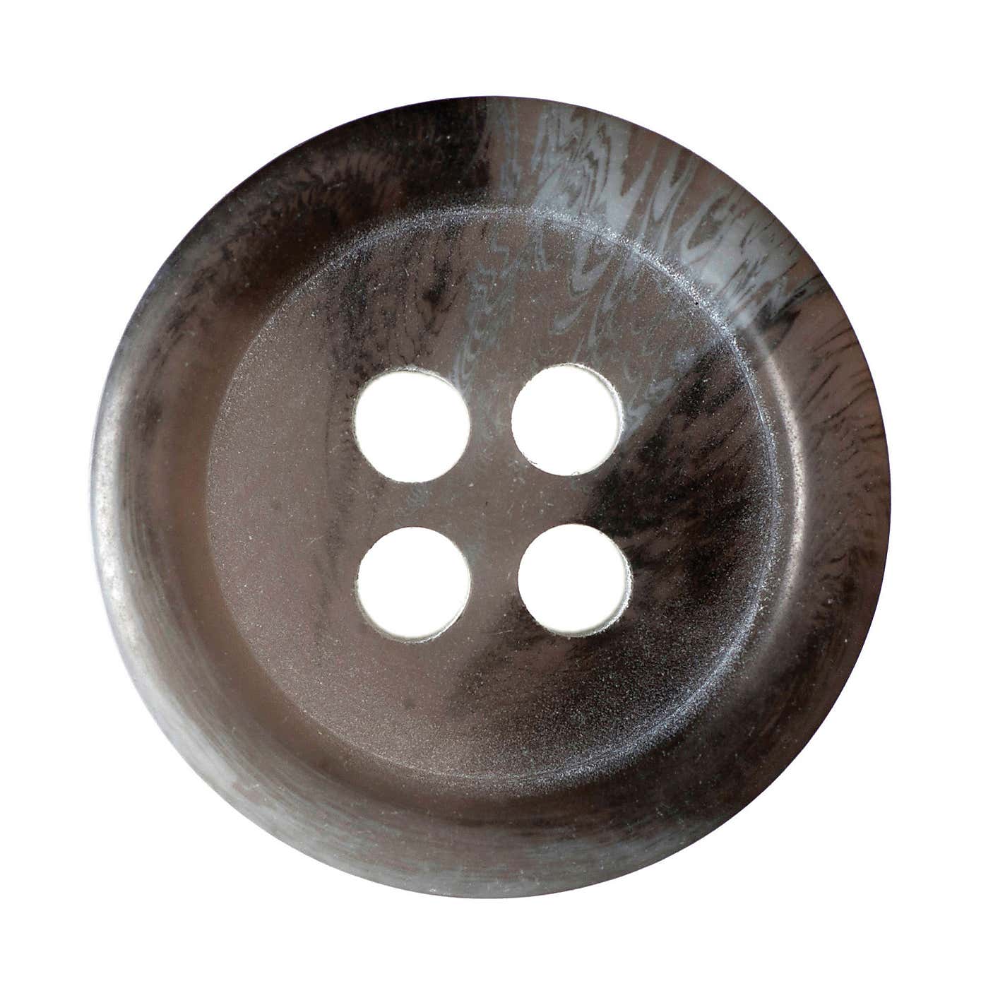 Round Rimmed Marbled Buttons 15mm Pack of 10