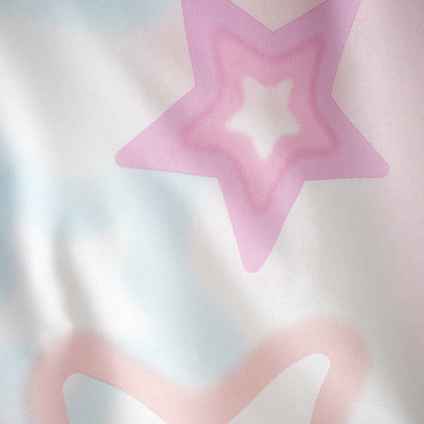 Catherine Lansfield White Ombre Stars Duvet Cover and Pillowcase Set