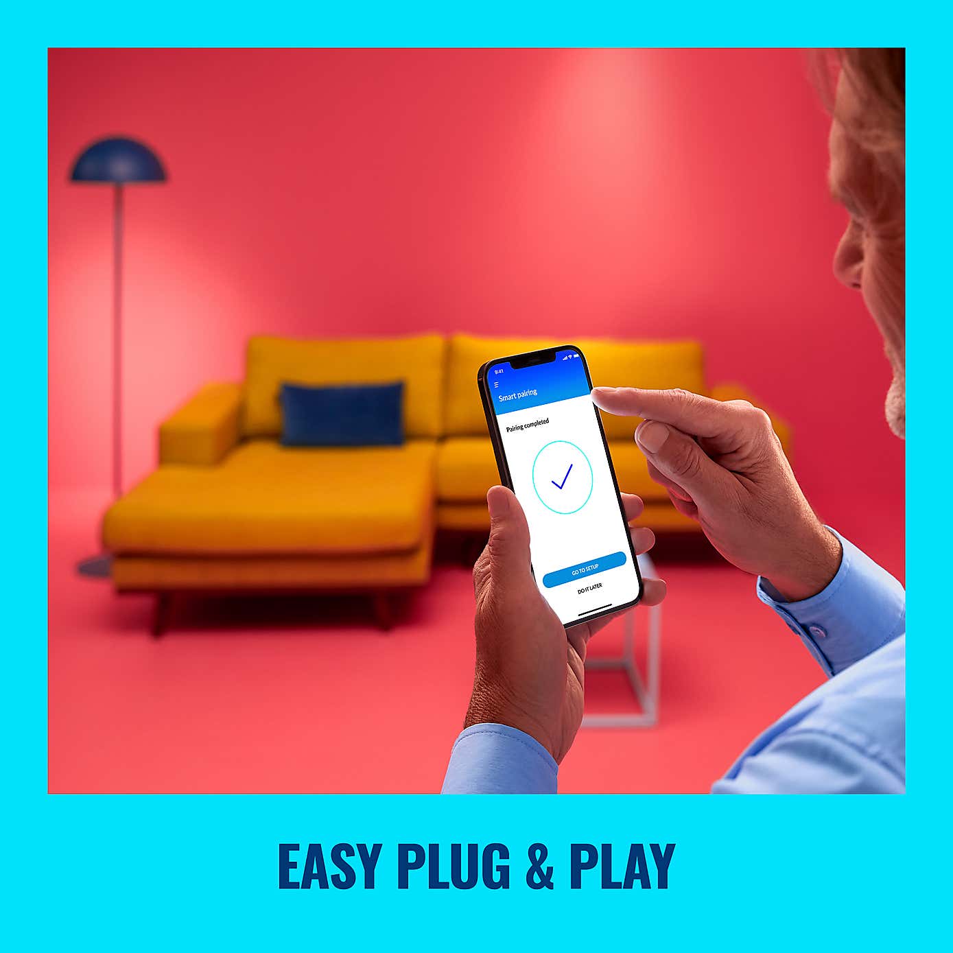 WiZ 48ft Smart Ambient Outdoor String Lights