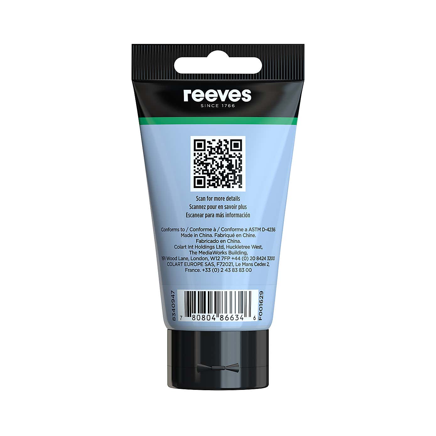 Reeves Acrylic Paint 75ml