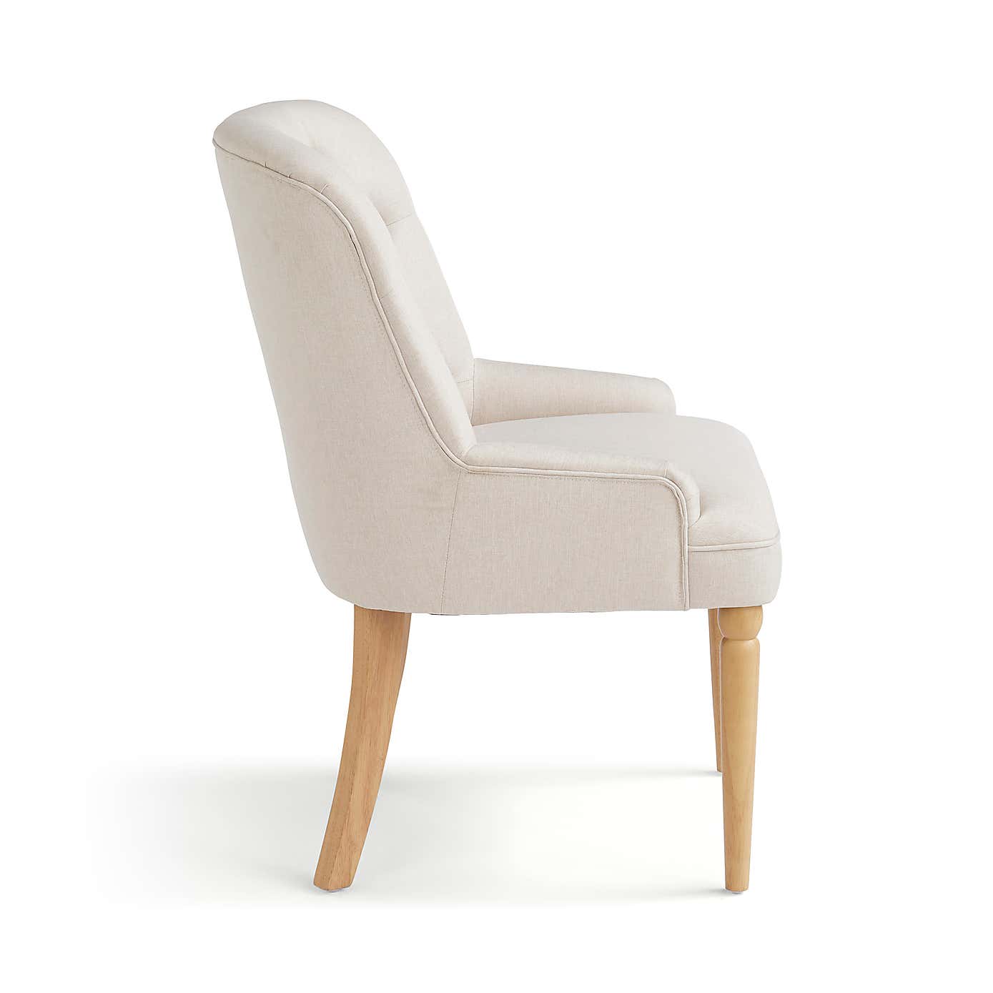 Beatrice Button Back Dining Chair, Fabric