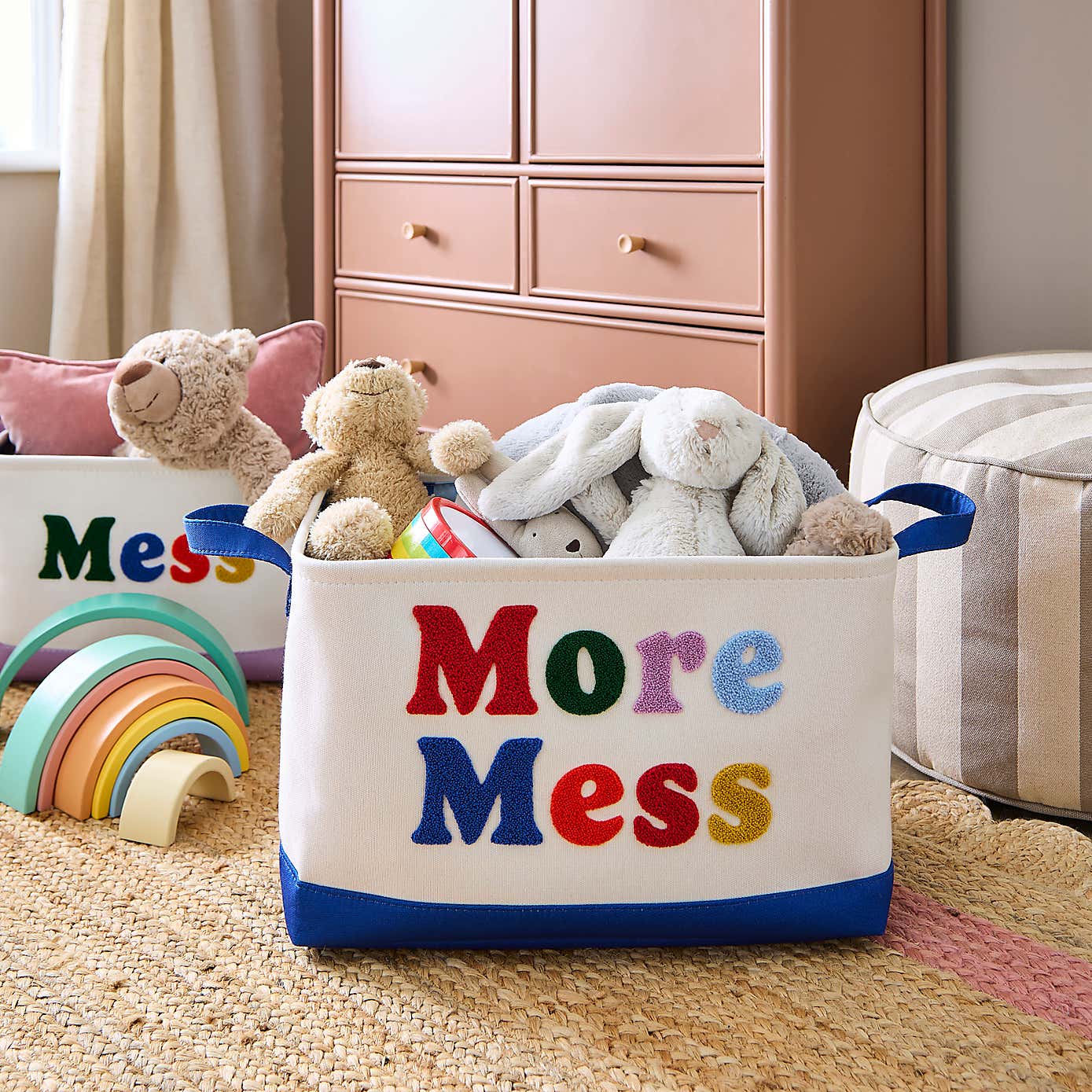 More Mess Tufted Storage Basket