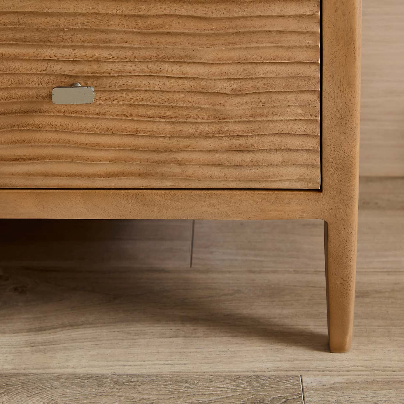 Olsson Hand Carved 1 Drawer Bedside Table