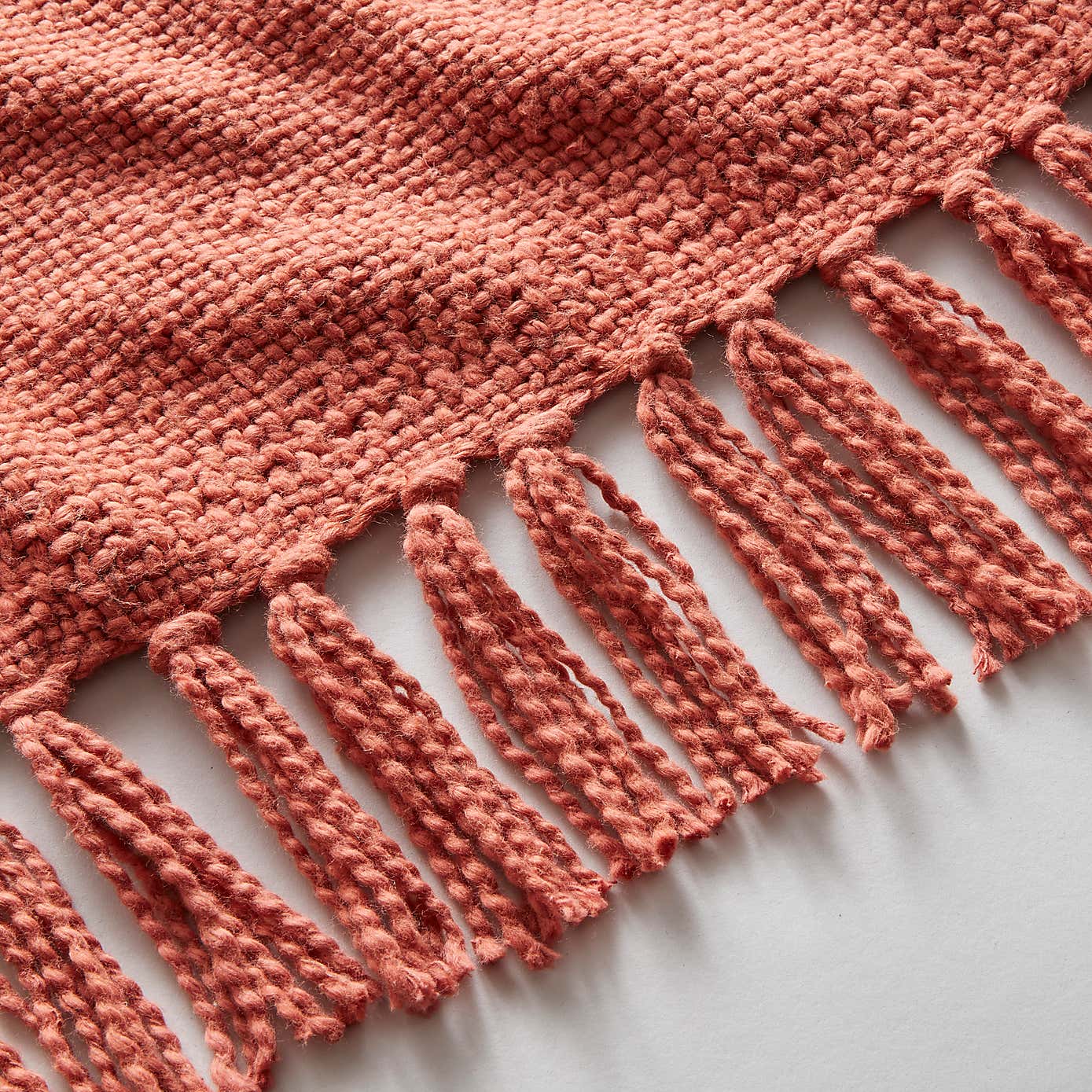 Aris Cotton Weave Black Throw