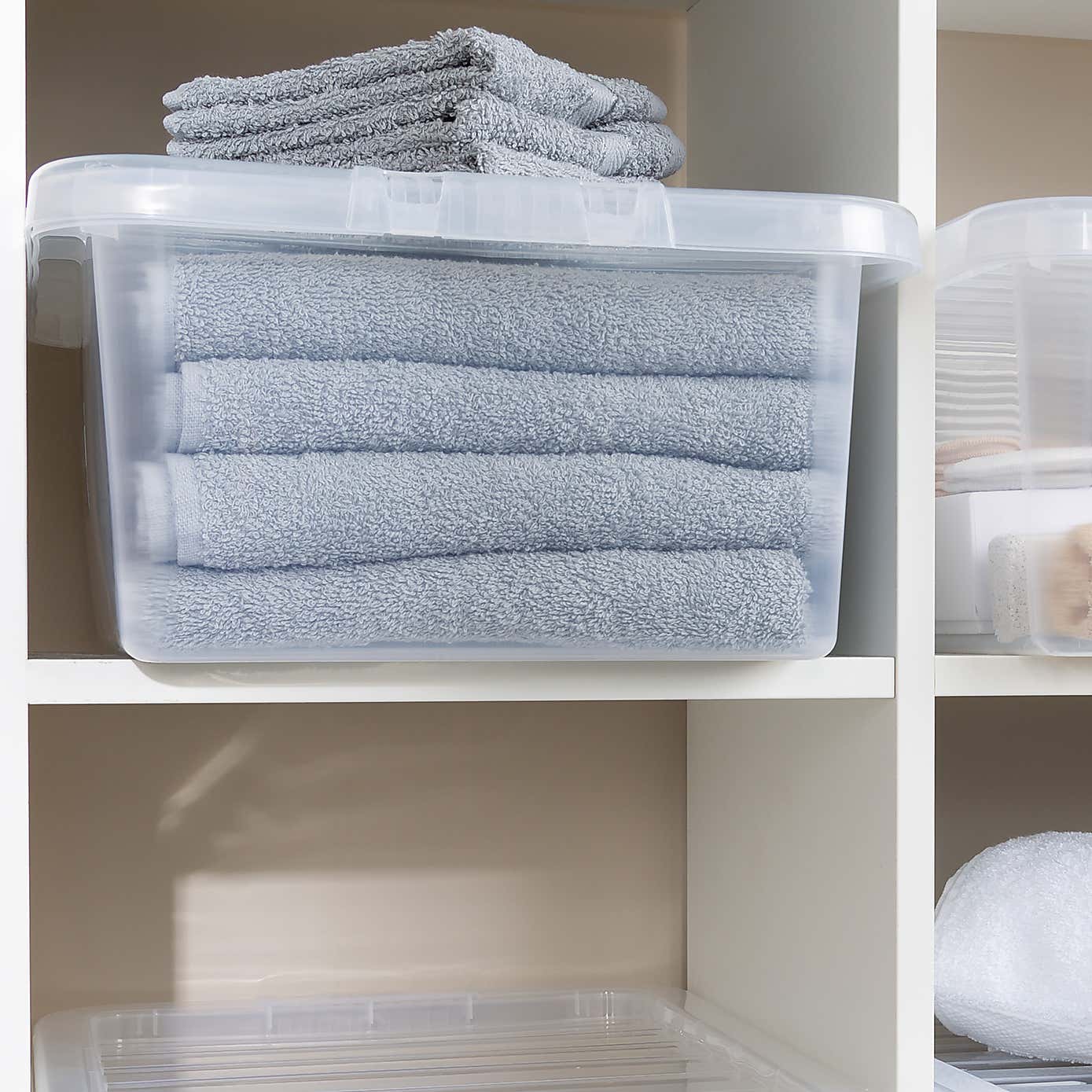 Wham Crystal Set of 5 Storage Boxes & Lids