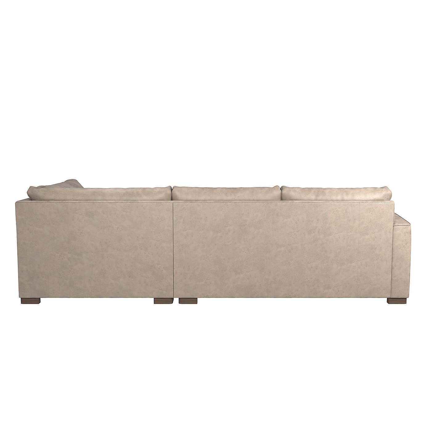 Carson Faux Leather Right Hand Corner Sofa