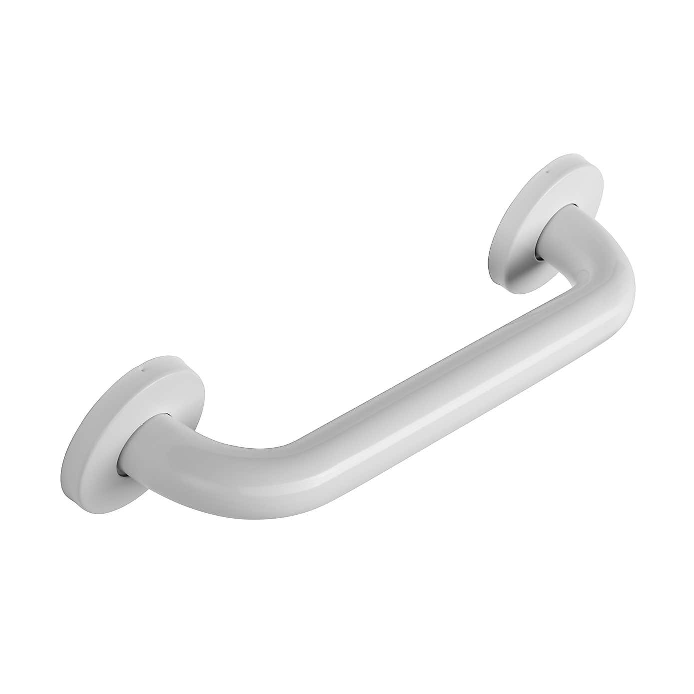 White Stainless Steel Grab Bar