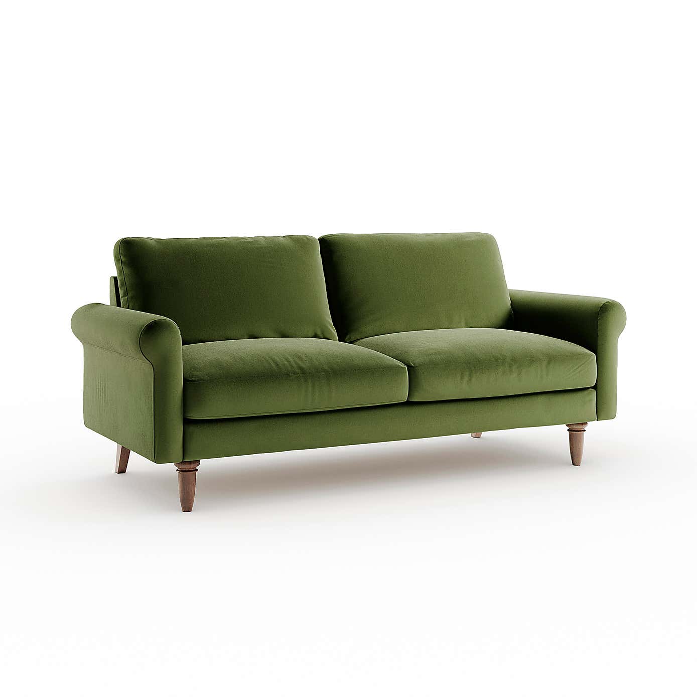 Maeve Compact Velvet 3 Seater Sofa