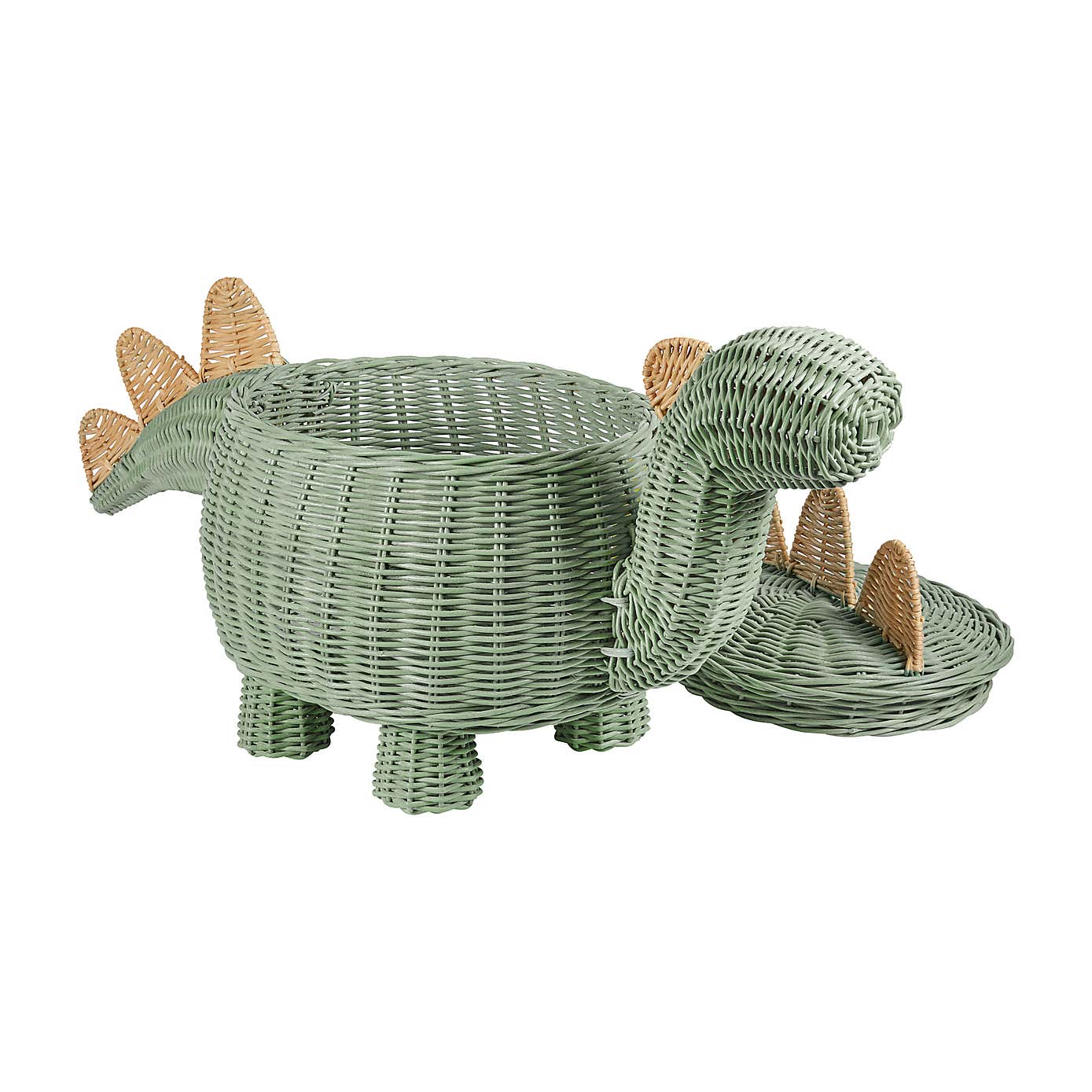 Dinosaur Rattan Storage Basket