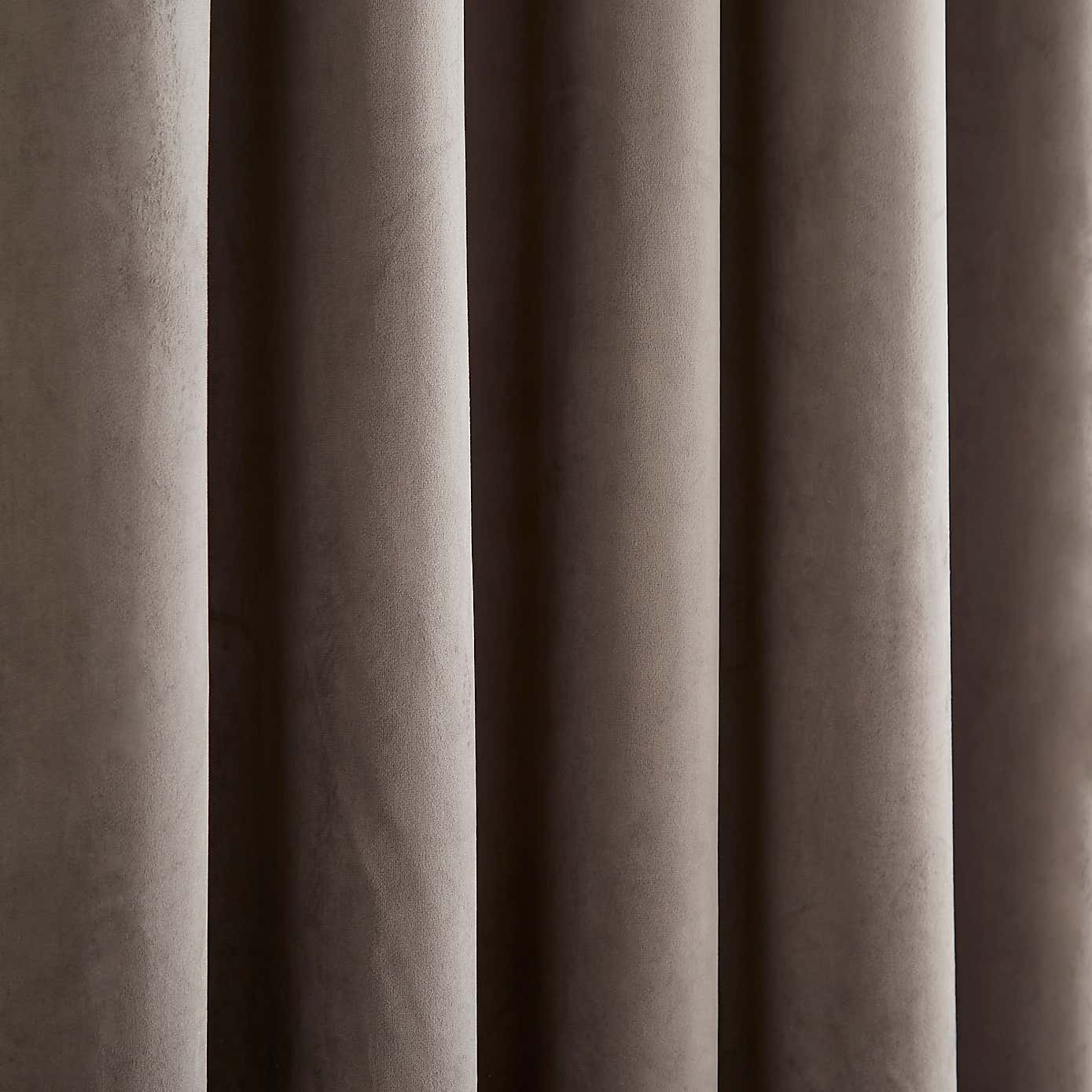 Recycled Velour Eyelet Curtains