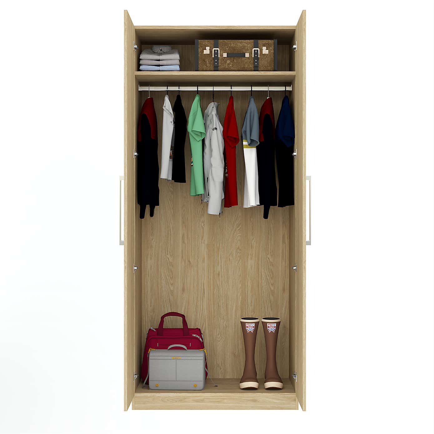 Foster Double Wardrobe