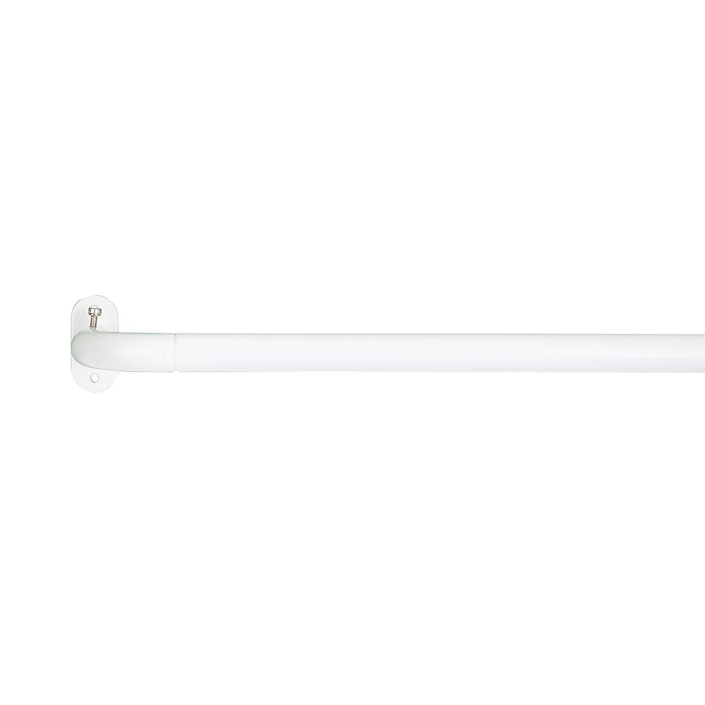 Room Darkening Blackout 25/28mm Metal Extendable Curtain Pole