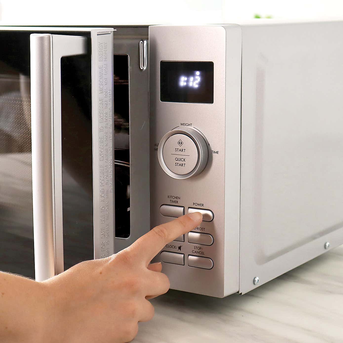 Statesman Digital Solo 800W Microwave