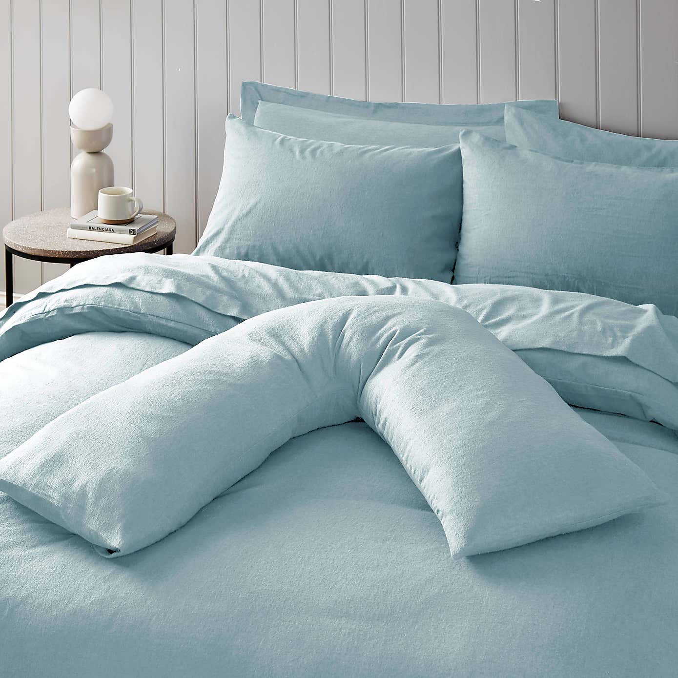 Soft & Cosy Brushed Cotton V-Shape Pillowcase