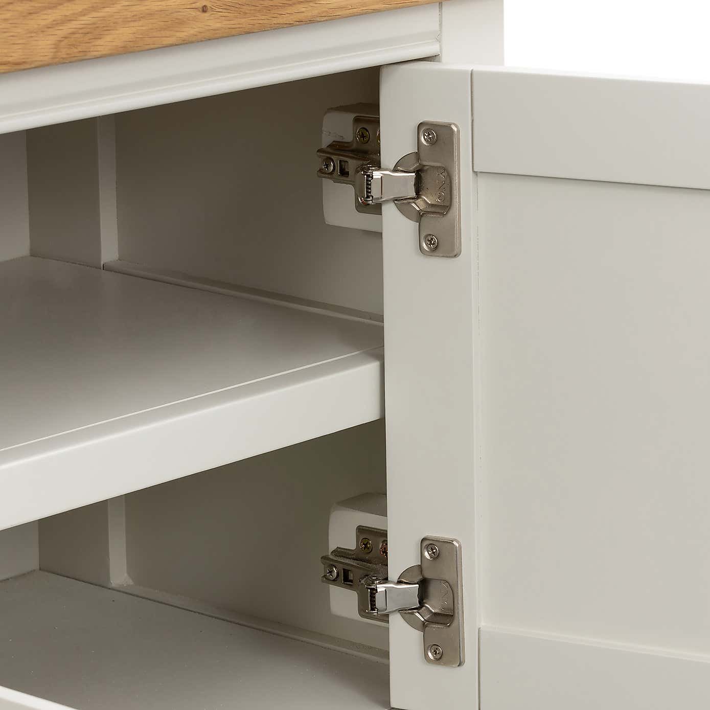 Compton Ivory Extra Wide TV Stand