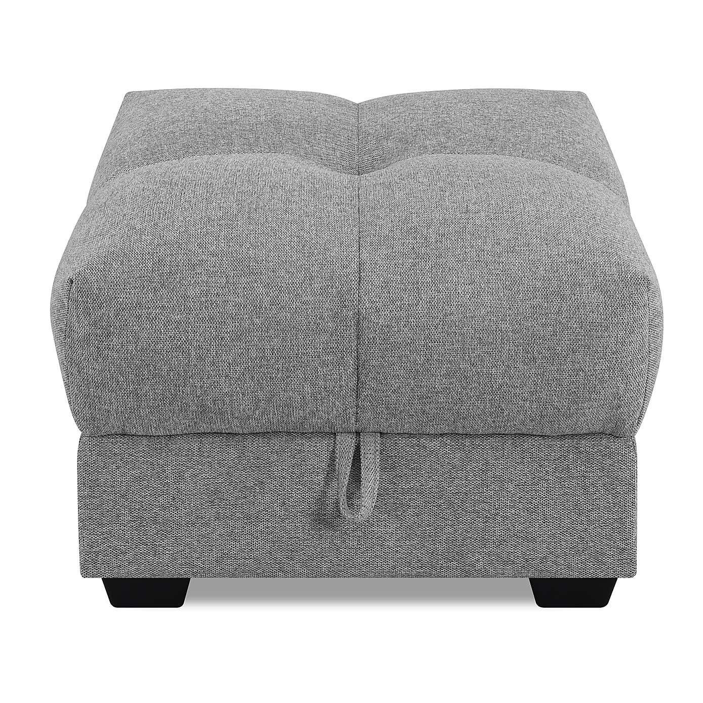 Margo Chenille Storage Ottoman