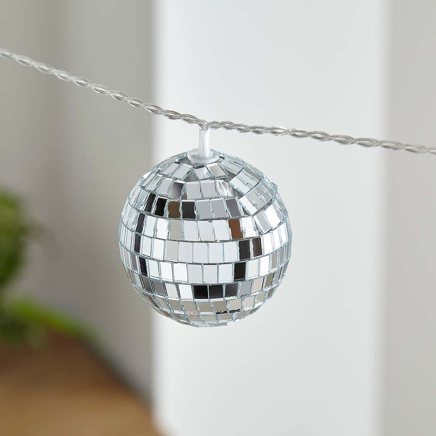 Mirror Ball String Lights