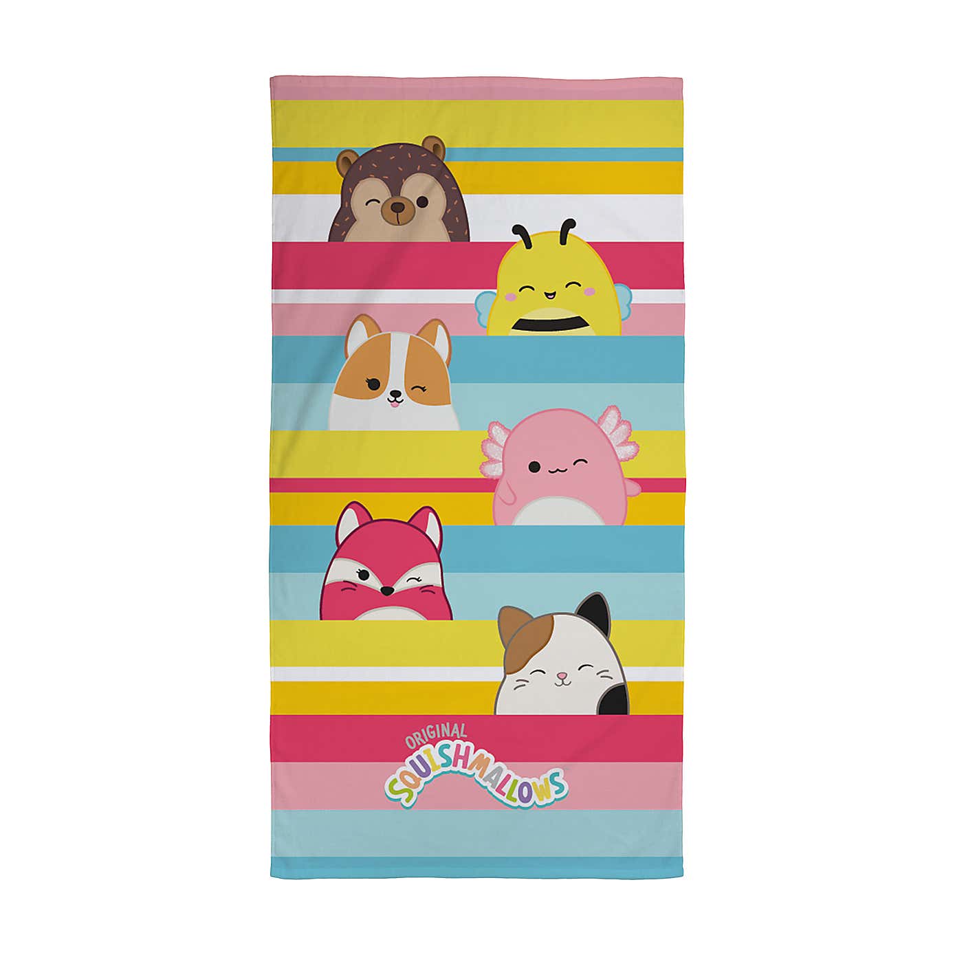 Squishmallows Cotton Beach Towel