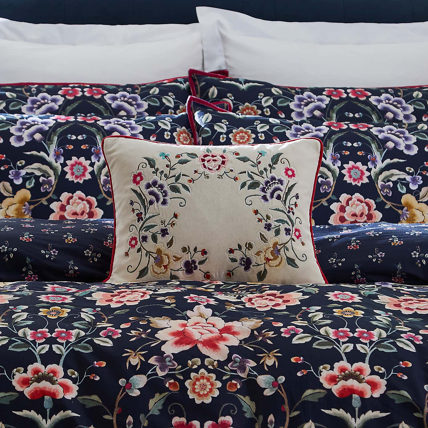 Dorma Midnight Garden Rectangular Cushion