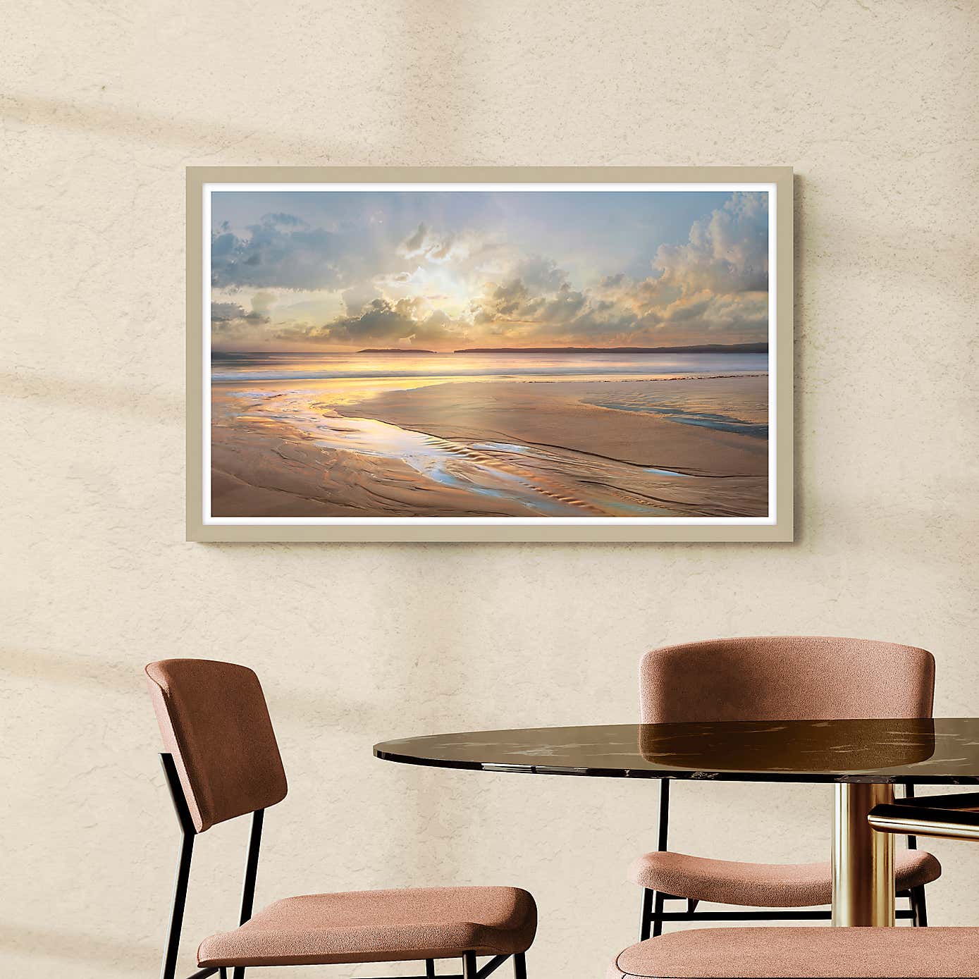 Across the Way Framed Print