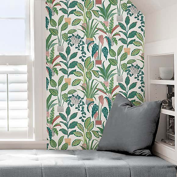 House Plants Self Adhesive Wallpaper