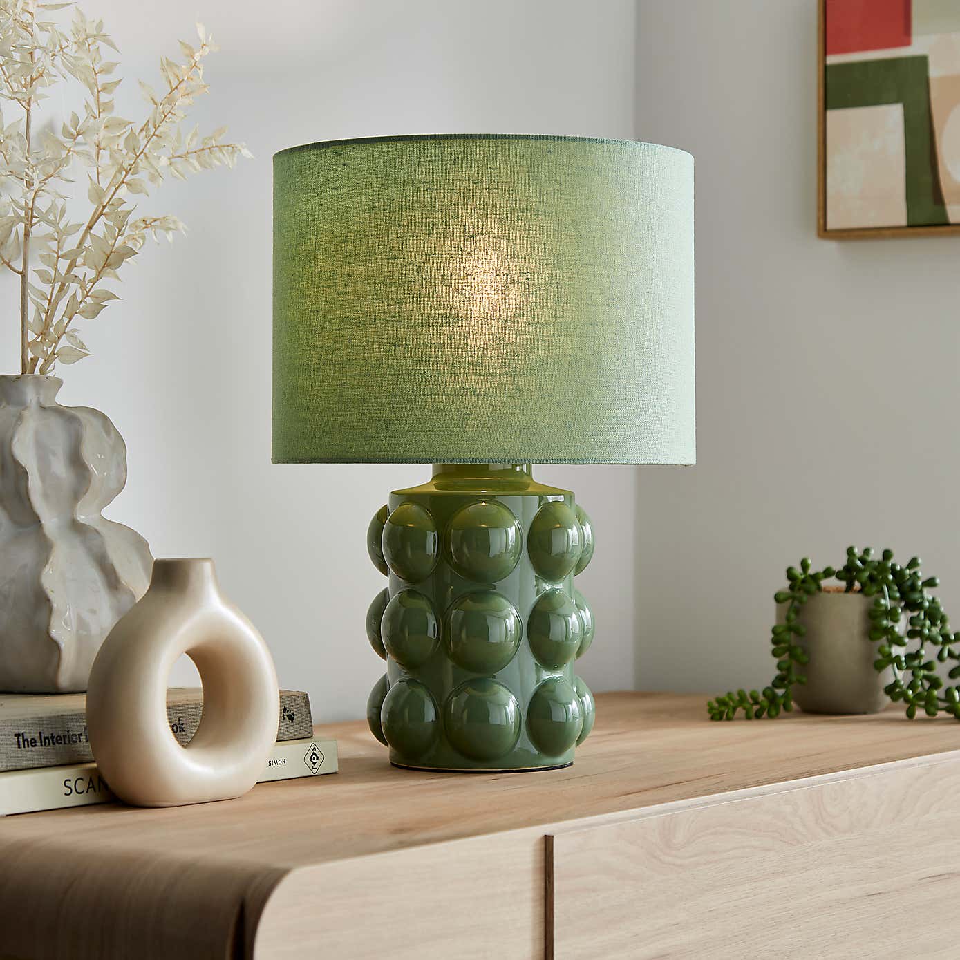 Bobble Retro Ceramic Table Lamp