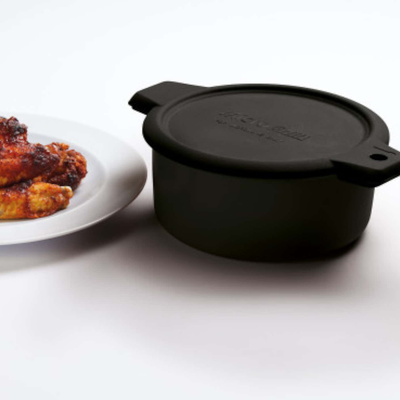 KitchenCraft Microwave Browning Dish with Lid