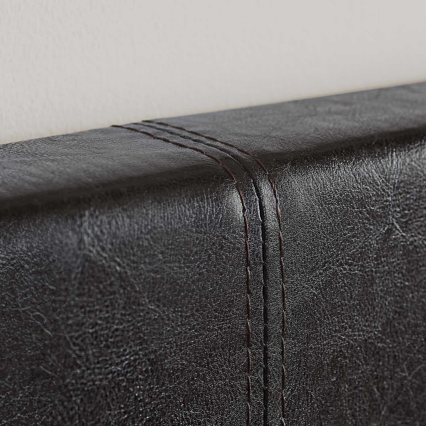 Berlin Faux Leather Ottoman Bed Frame