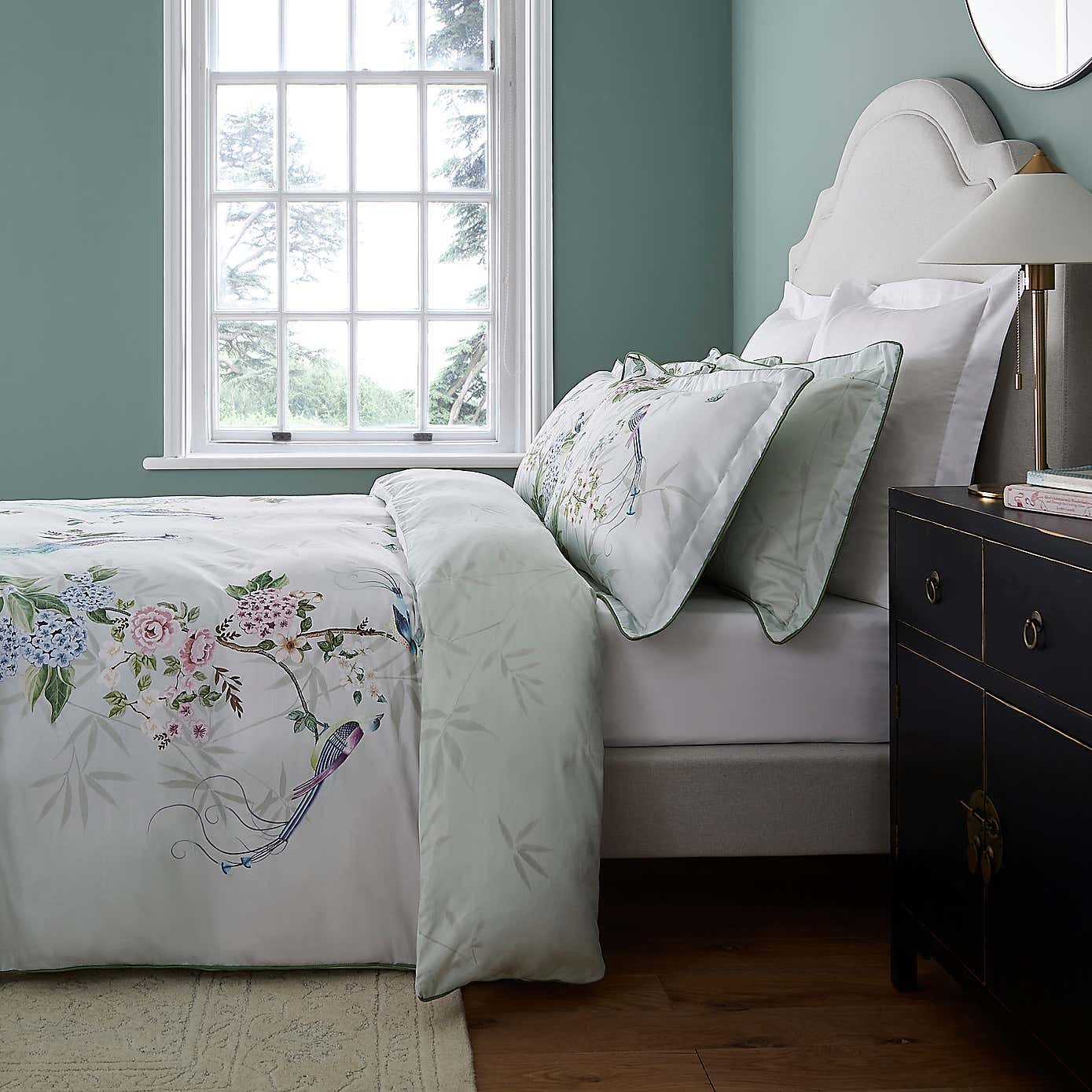 Dorma Love Bird Cotton Duvet Cover and Pillowcase Set
