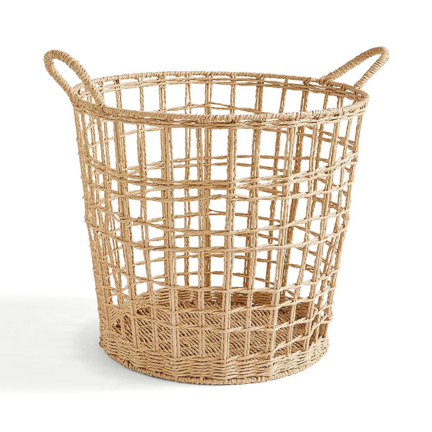 Paper Rope Fisherman Basket