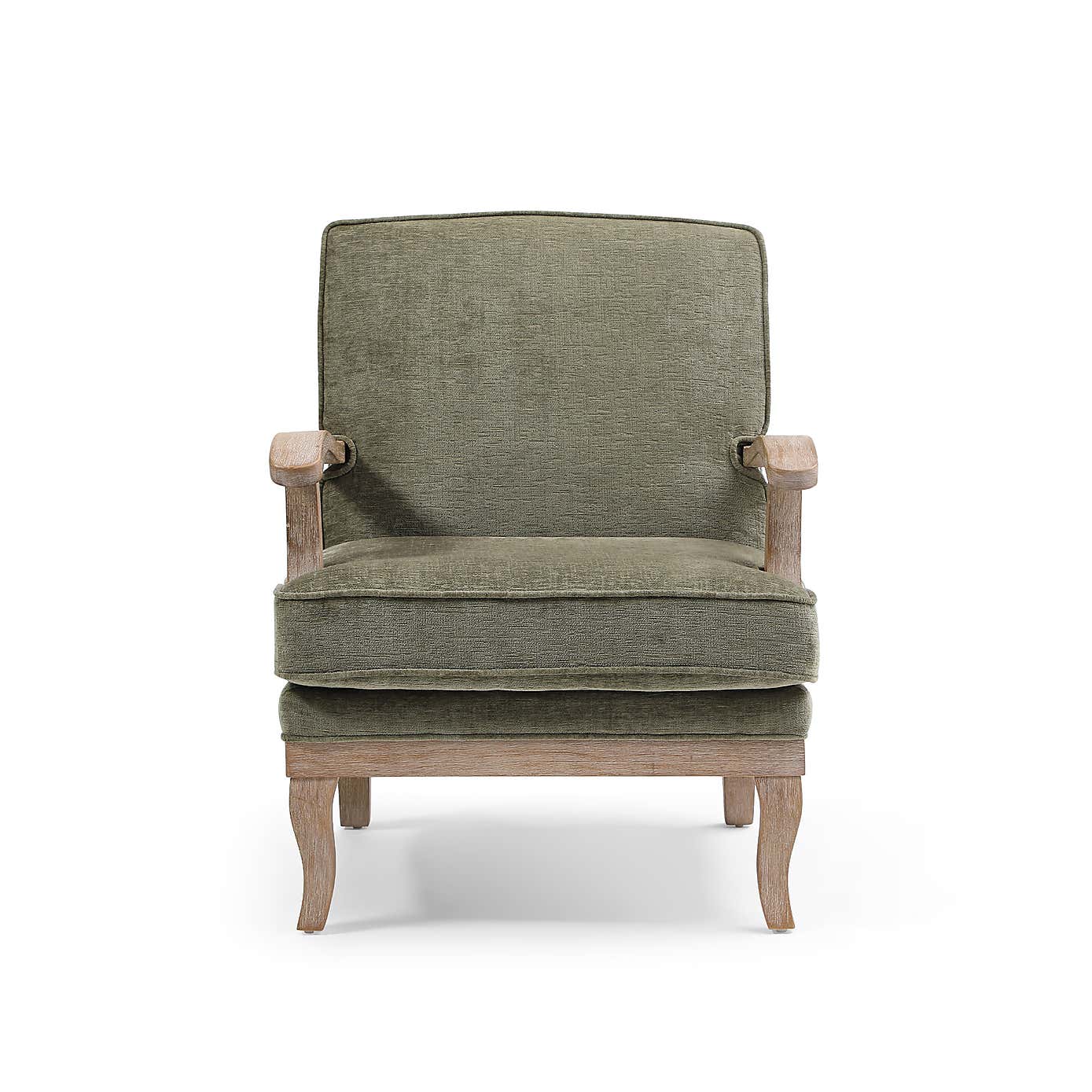 Esme Distressed Chenille Occasional Chair