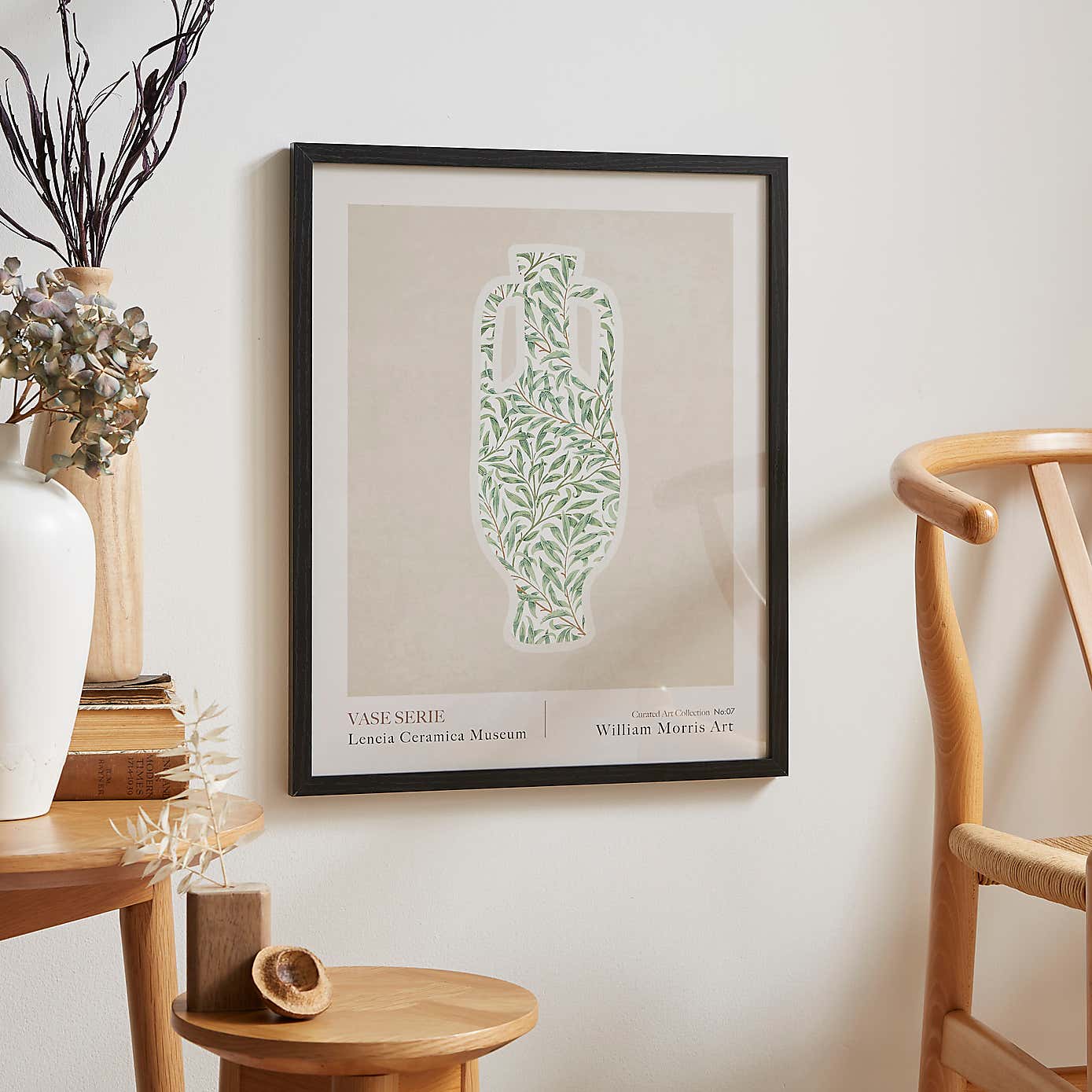Vase Series No. 07 by William Morris Framed Print