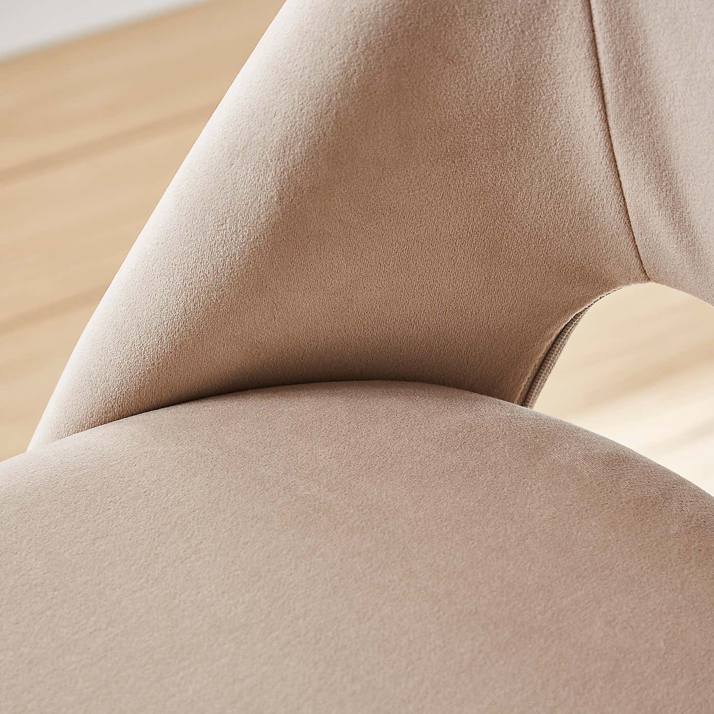 Jonas Adjustable Height Bar Stool, Velvet