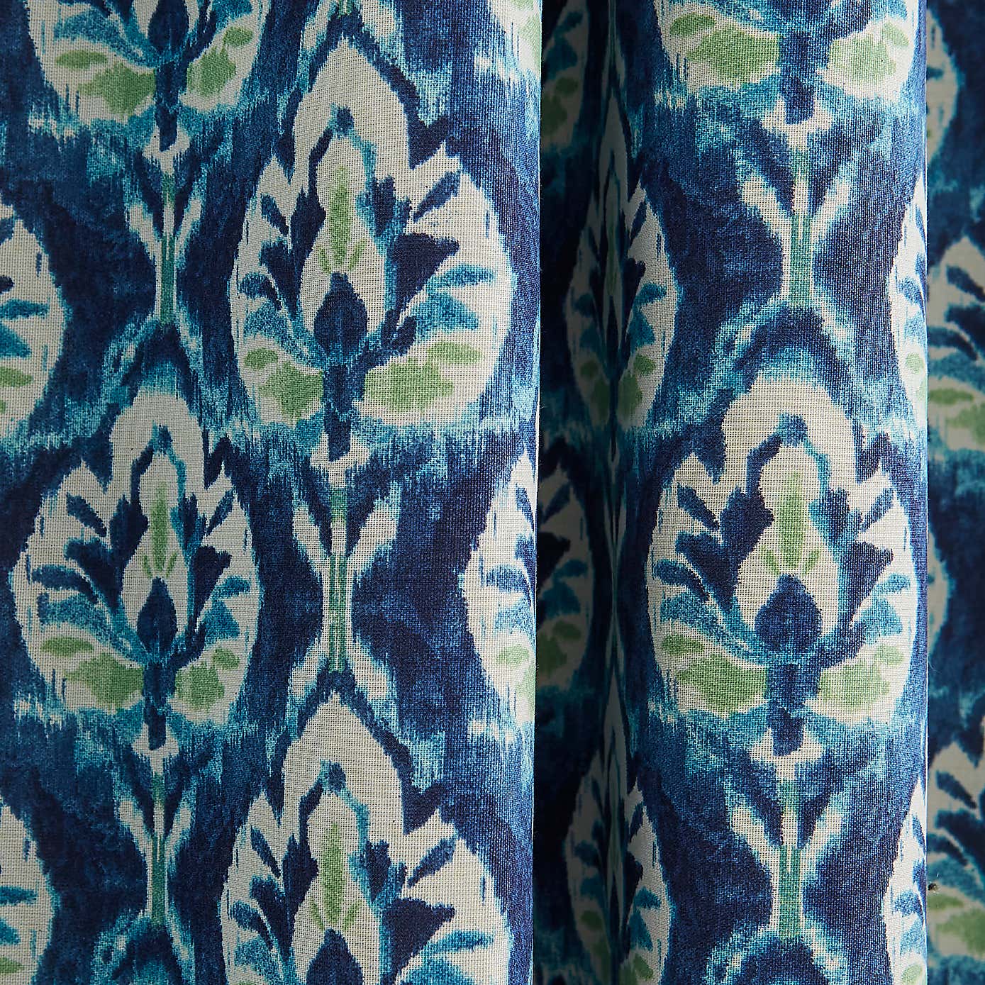 Ikat Blackout Eyelet Curtains