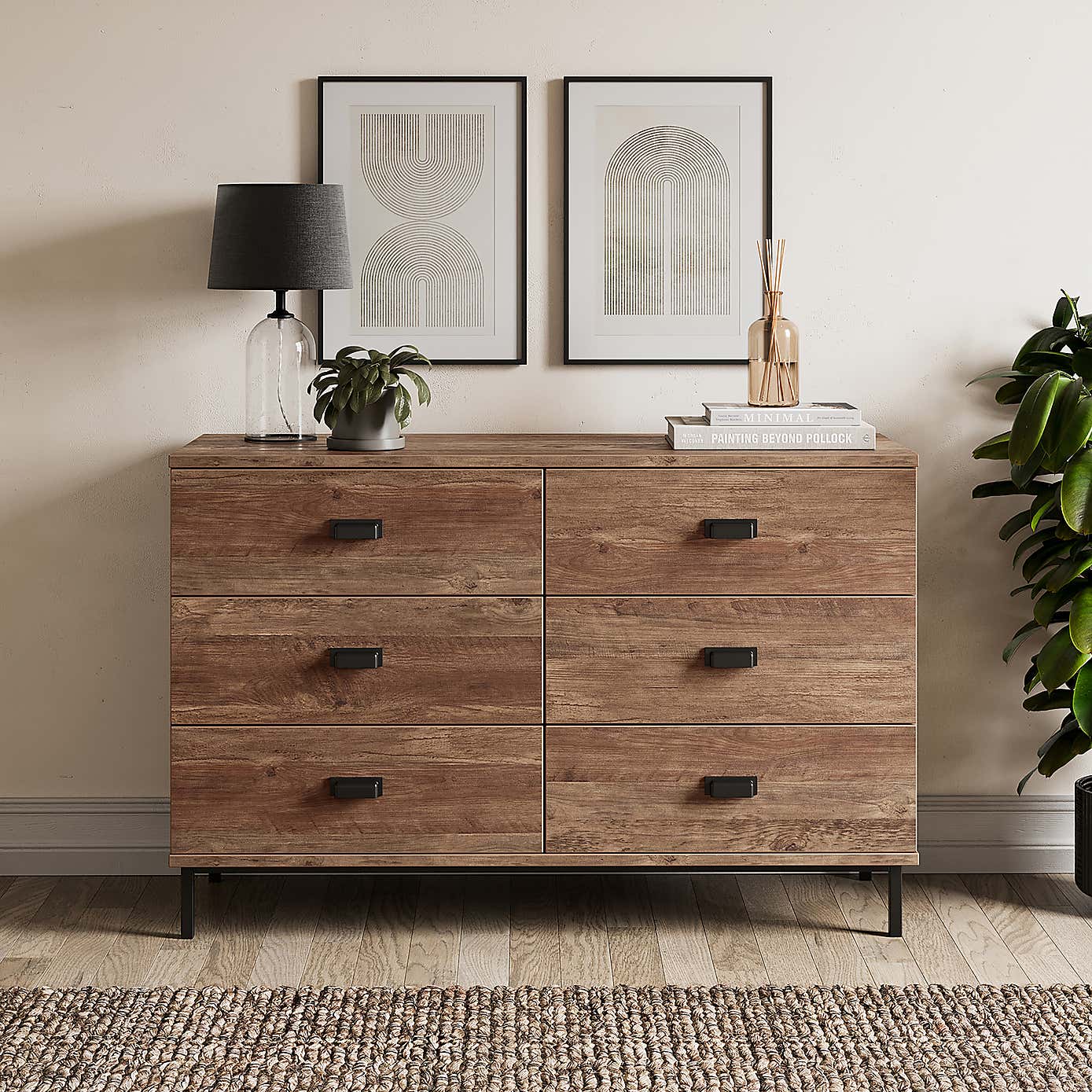 Fulton 6 Drawer Chest Pine