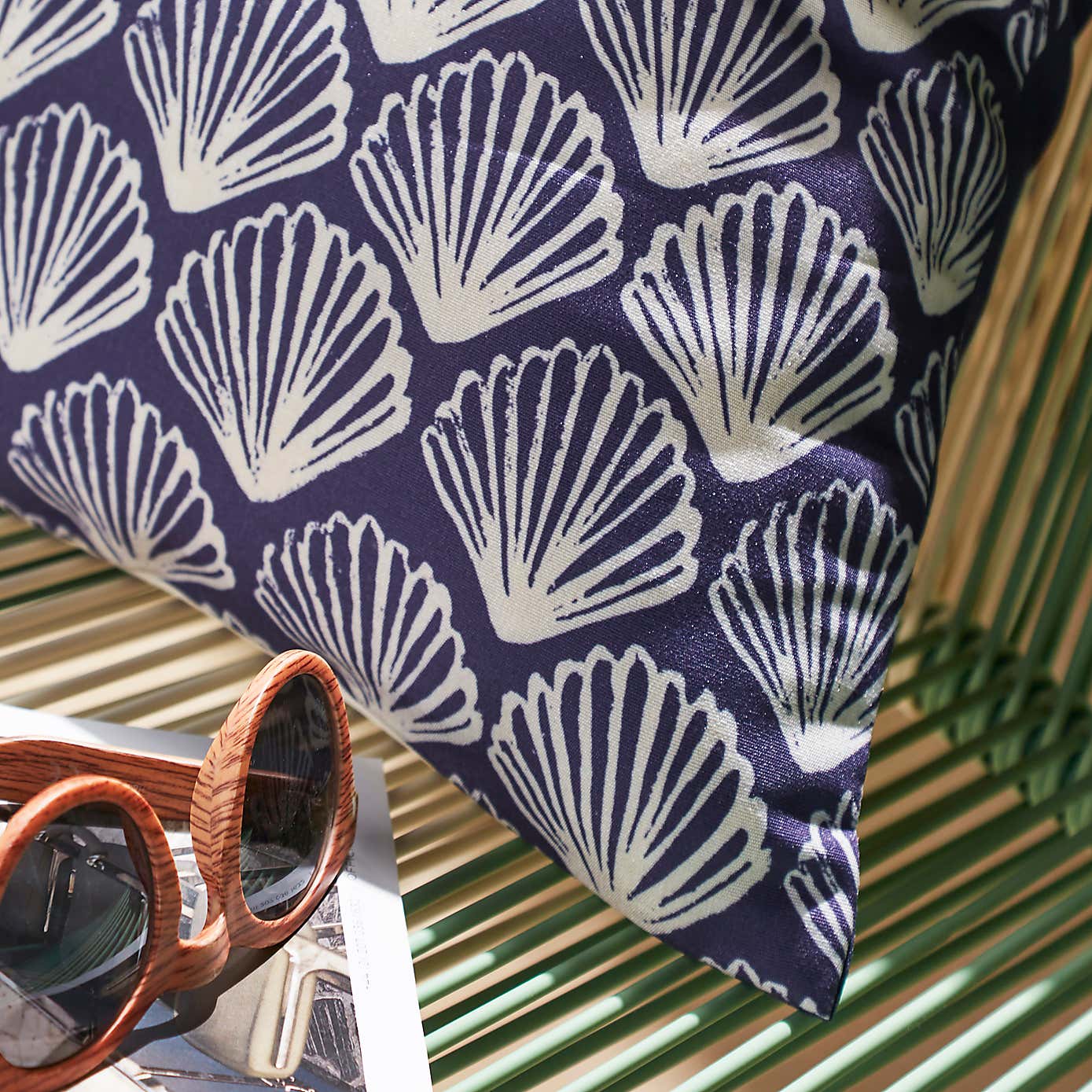 Pack of 3 Summer Breeze Outdoor Square Cushion Covers