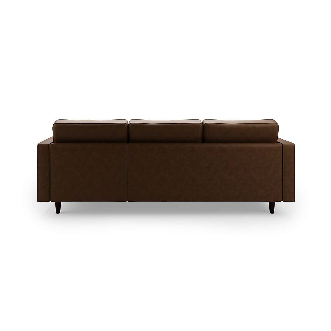 Zoe Faux Leather Right Hand Corner Sofa