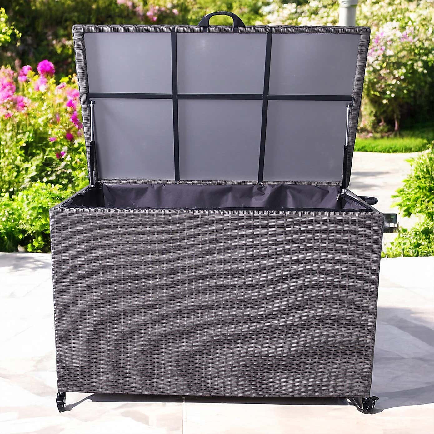 A.Mir Woven Cushion Storage Box, Small