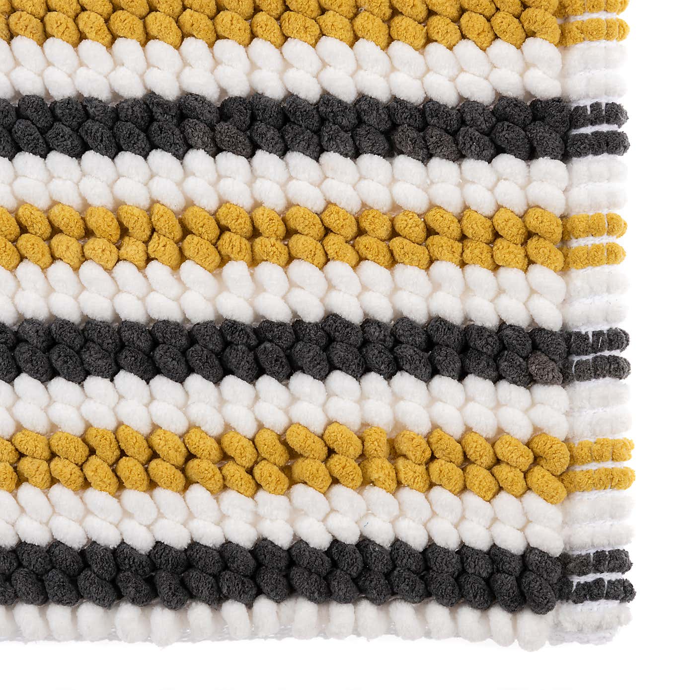 Stripe Bobble Bath Mat