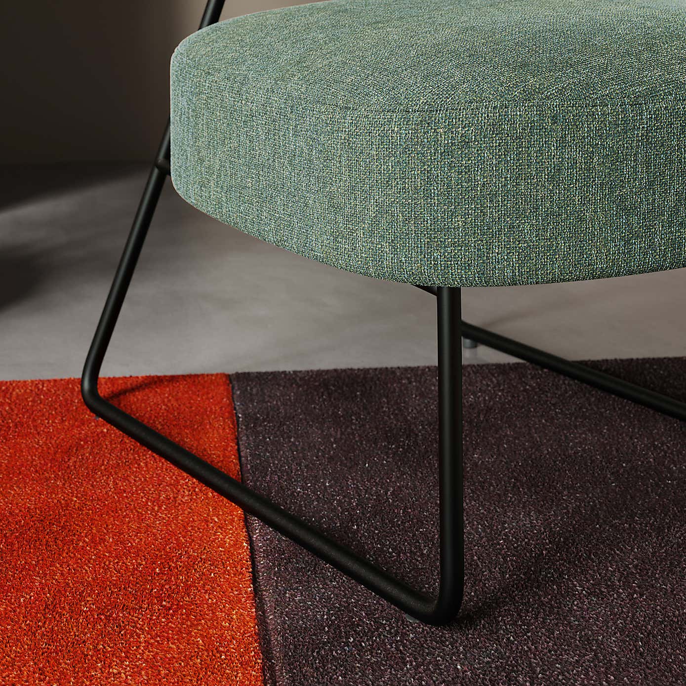 Percy Textured Weave Accent Chair