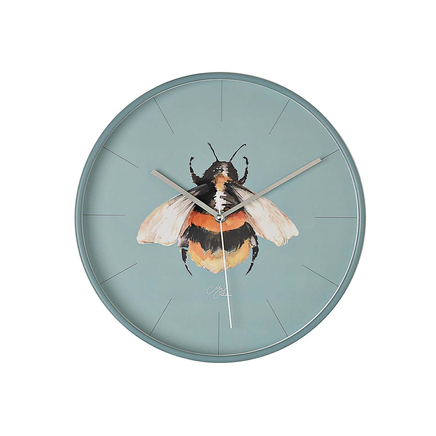 Meg Hawkins Bee Wall Clock
