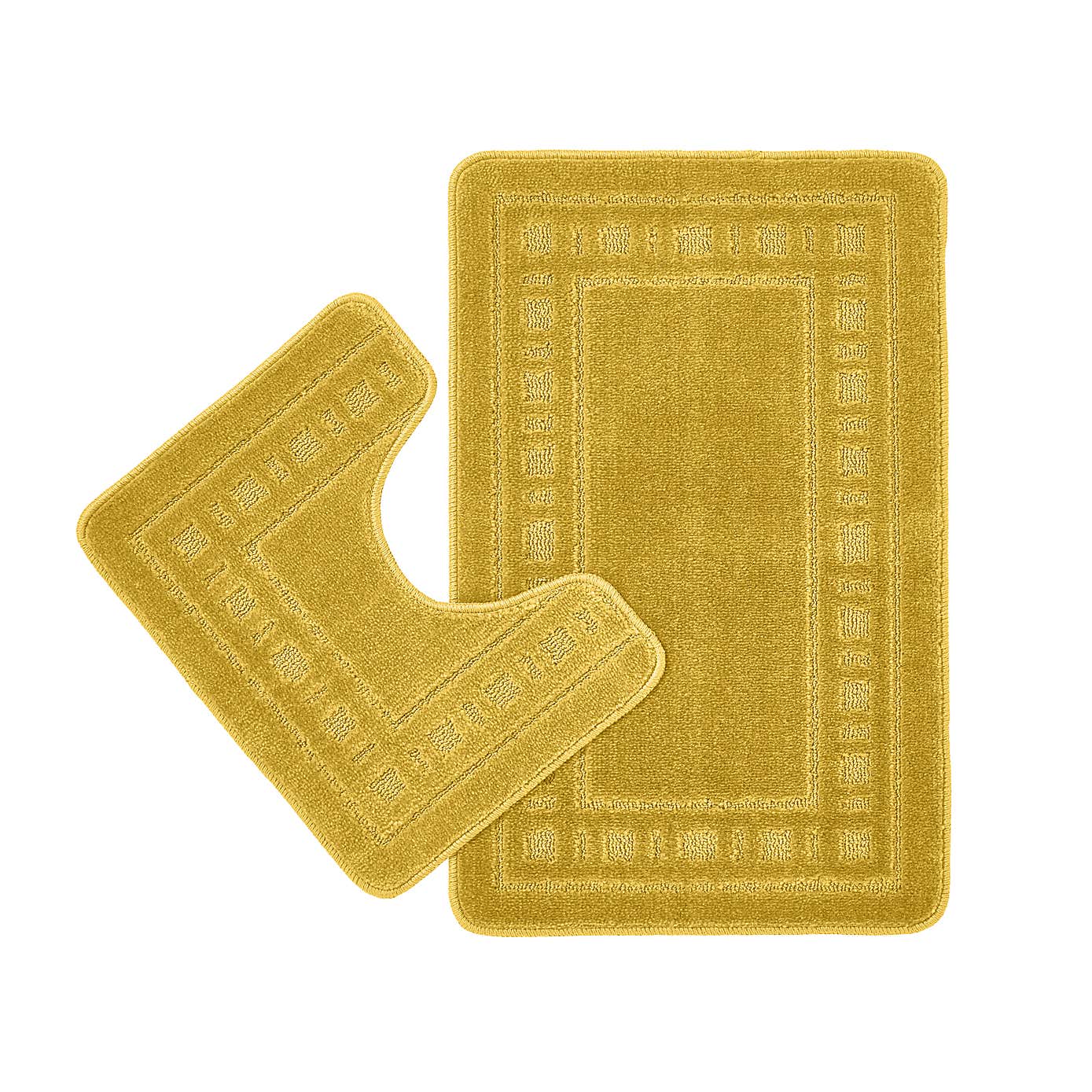 Armoni Bath Mat and Pedestal Mat Set