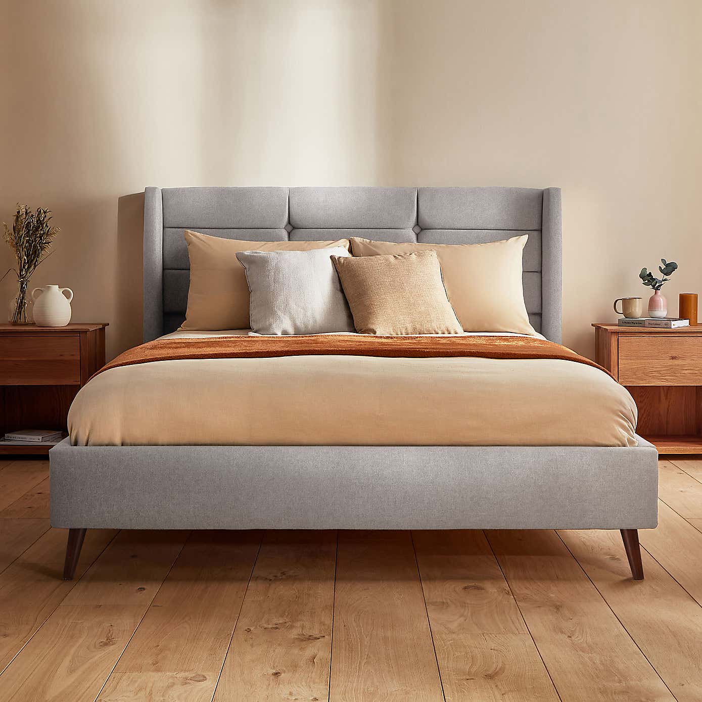 Silentnight Lilith Bed Frame, Woven