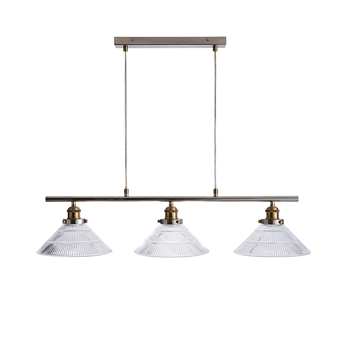 Logan 3 Light Diner Ceiling Fitting