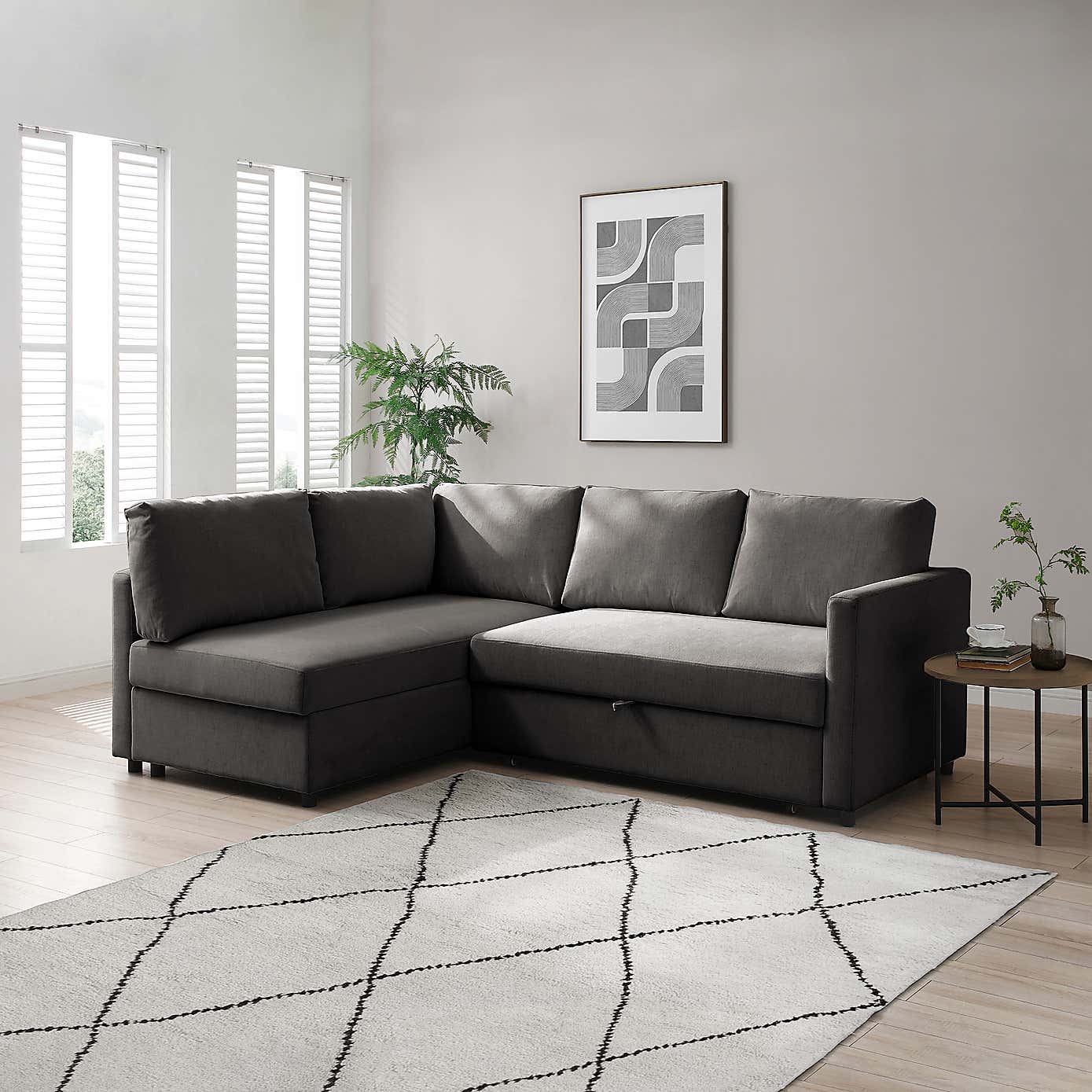 Miller Corner Double Sofa Bed