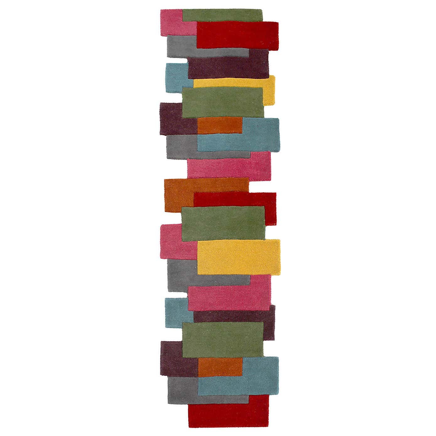 Abstract Collage Runner