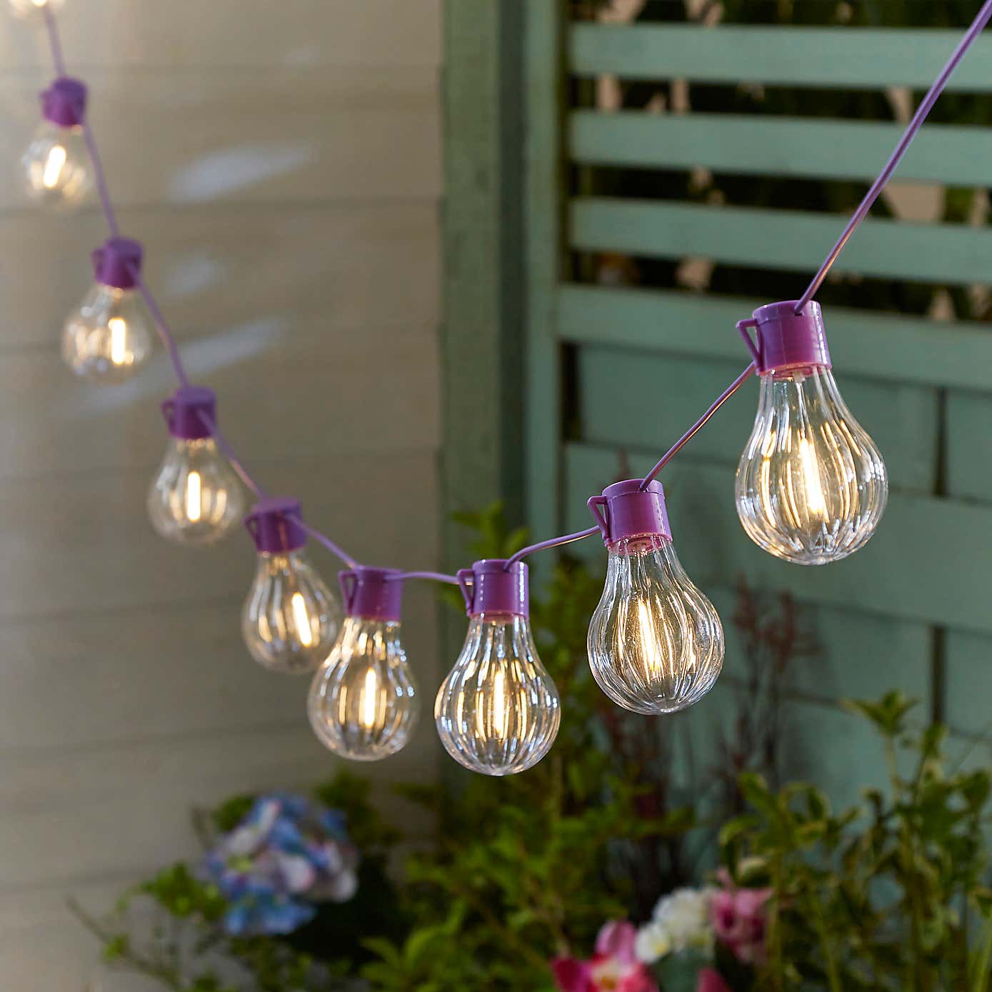Festoon 10 LED Solar String Lights