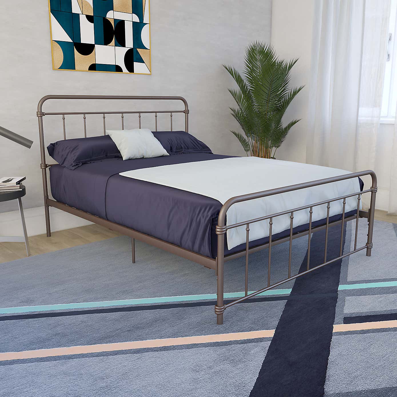 Dorel Home Wallace Metal Bed